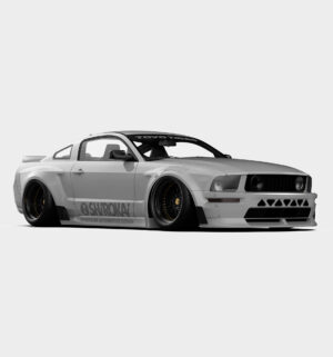 Ford Mustang (S197 2005-2009) Widebody Kit (Materialgutachten) Ford Mustang (S197 2005-2009) Widebody Kit (Materialgutachten)