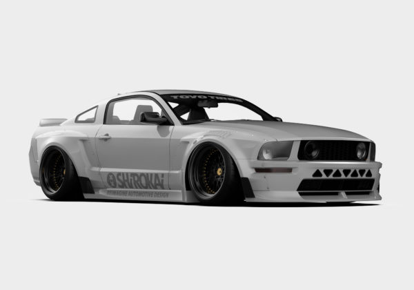 Ford Mustang (S197 2005-2009) Widebody Kit (Materialgutachten) Ford Mustang (S197 2005-2009) Widebody Kit (Materialgutachten)
