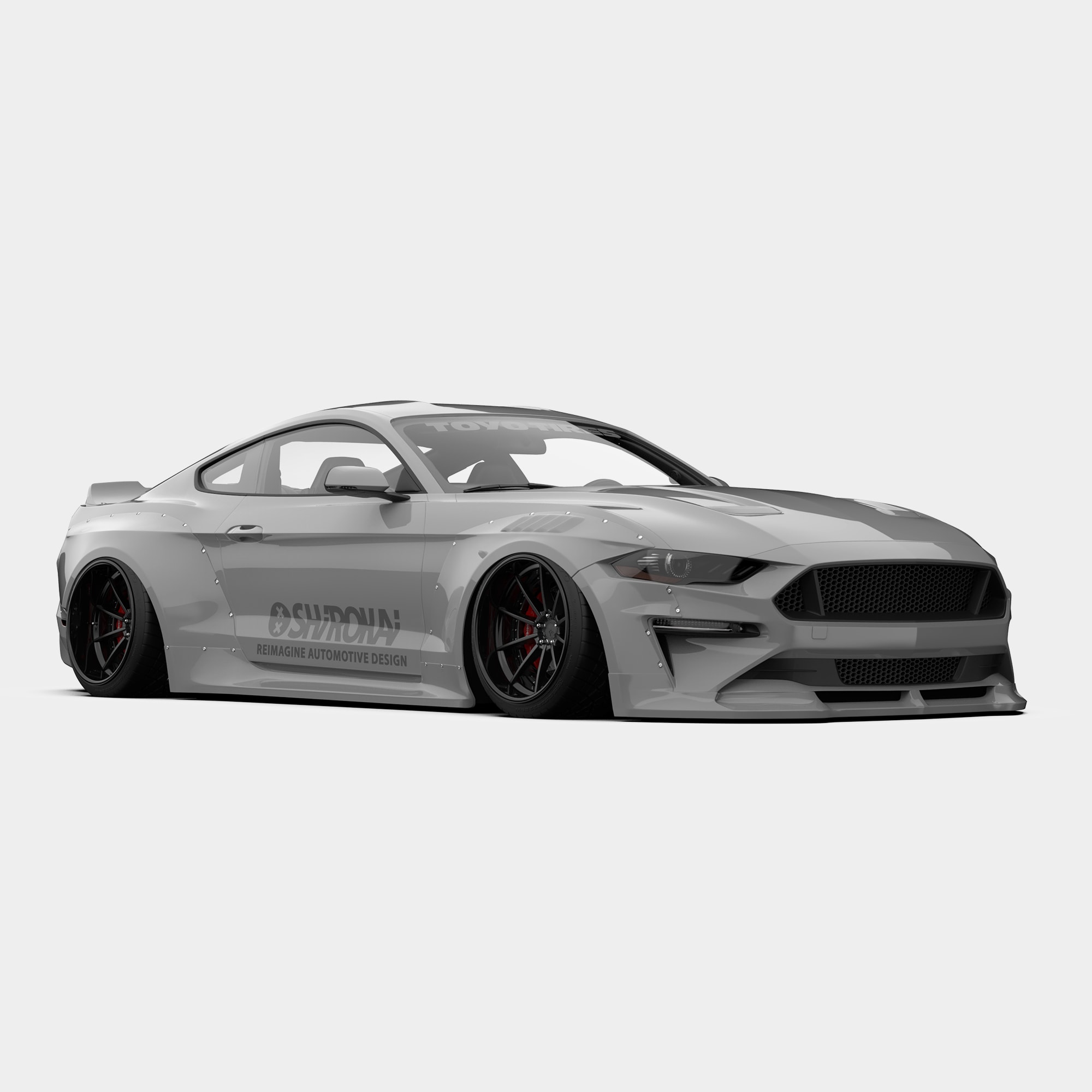 Ford Mustang Widebody Kit S550 Wide Body Kit By Clinched