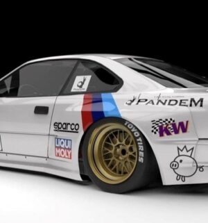 Widebody Kit von TRA-Kyoto für BMW E31 1989-1999 – TRA-Kyoto Breitbau Full FRP Widebody Kit