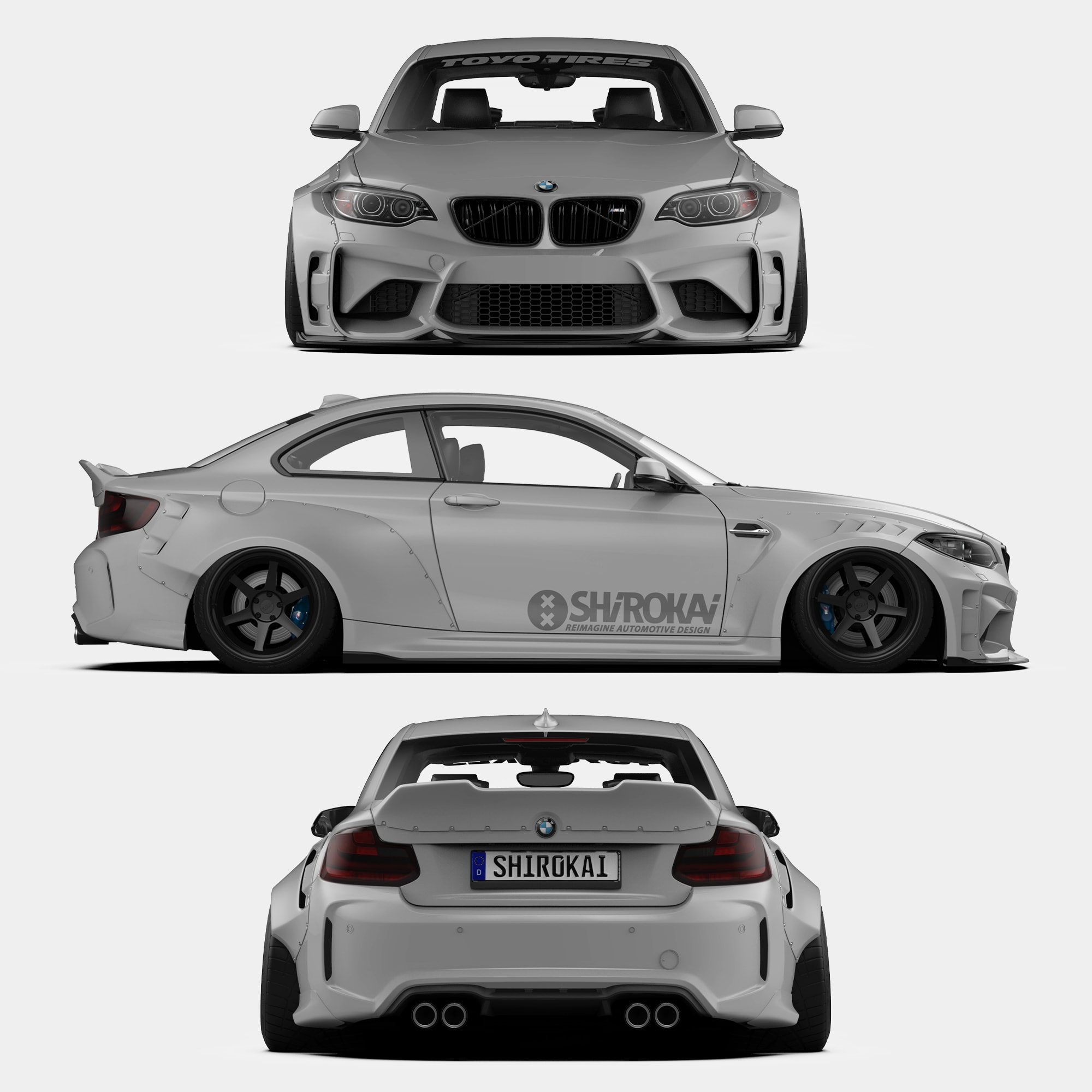 SHIROKAI BMW M2 F87 (2015-2022) (5)
