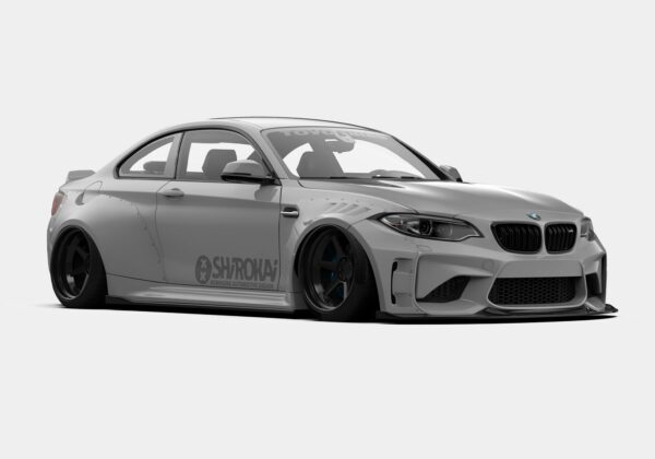 Widebody Kit von SHIROKAI für BMW M2 F87 (2015-2022) Widebody Kit (Materialgutachten) Widebody Kit von SHIROKAI für BMW M2 F87 (2015-2022) Widebody Kit (Materialgutachten)