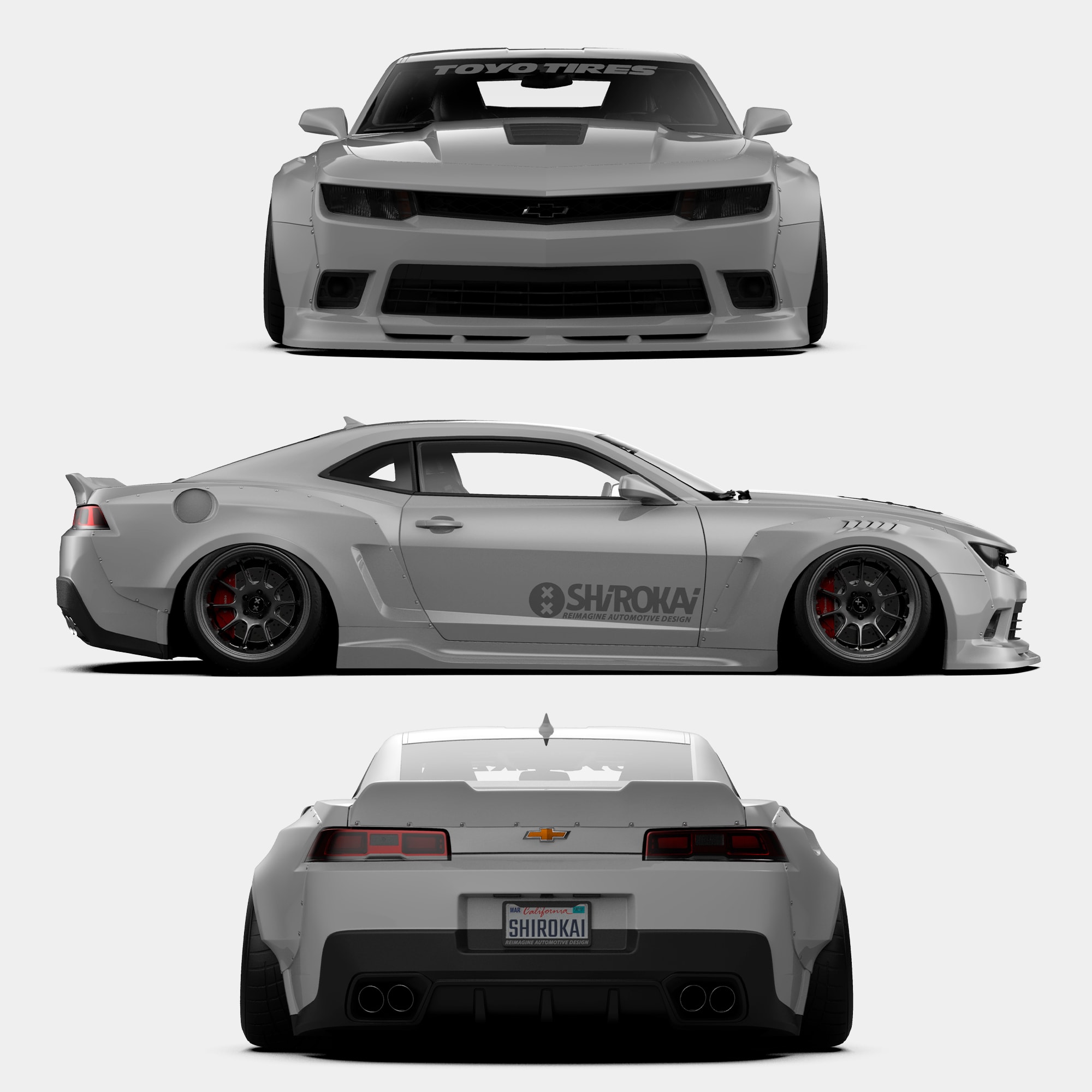 SHIROKAI Chevrolet Camaro 5. Generation (2014–2015) (2)